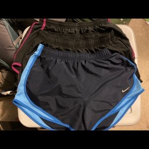 Lot of 3 Large Nike Gym Shorts
